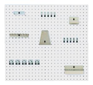 Bott Perfo Panels | Shadow Boards | Tool Boards | Wall Mounted 2 x 990 x 457mm Bott Perfo  Panels with 20 Piece Hook Kit